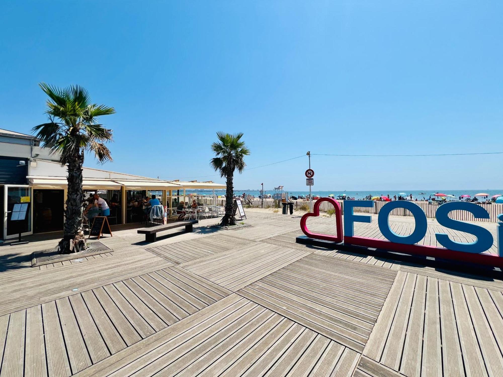 Perle Du Rivage - Plage 50M, Clim, Wifi, 2 Pers Fos-sur-Mer Zewnętrze zdjęcie